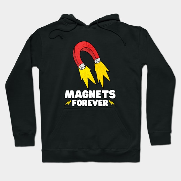 Magnets forever - physics joke Hoodie by codeclothes